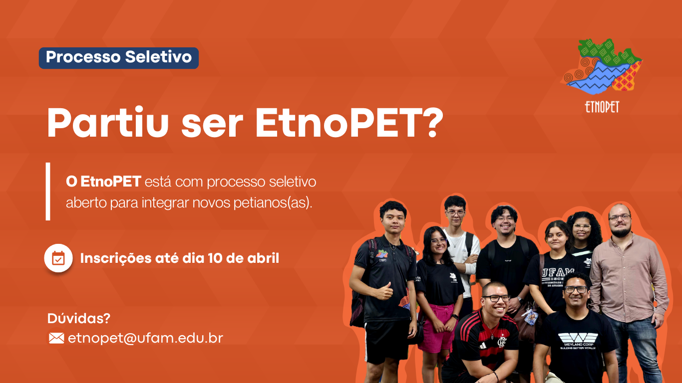 Seleção de discentes para o EtnoPET 2026/01